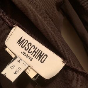 Authentic vintage moschino jeans top.